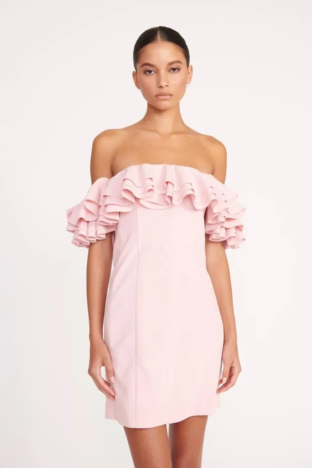STAUD Dresses Women STAUD KIARA DRESS CHERRY BLOSSOM STAUD Dresses Women STAUD KIARA DRESS CHERRY BLOSSOM