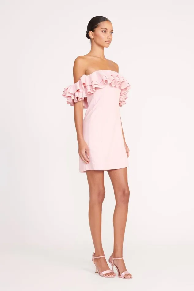 STAUD Dresses Women STAUD KIARA DRESS CHERRY BLOSSOM STAUD Dresses Women STAUD KIARA DRESS CHERRY BLOSSOM