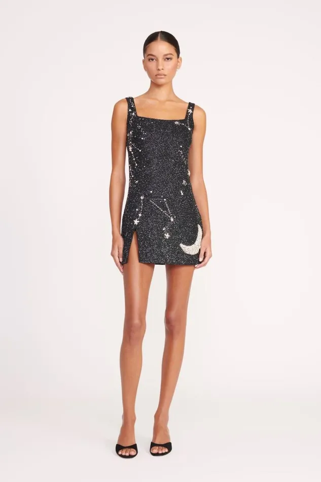 STAUD Dresses Women STAUD LE SABLE DRESS STARRY NIGHT