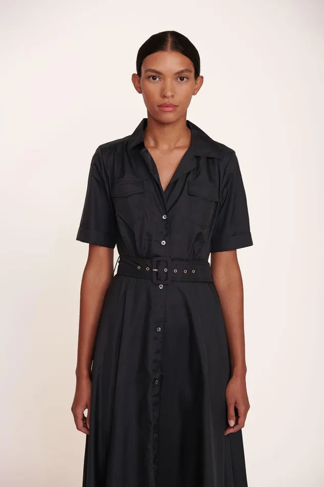 STAUD Dresses Women STAUD MILLIE DRESS BLACK STAUD Dresses Women STAUD MILLIE DRESS BLACK
