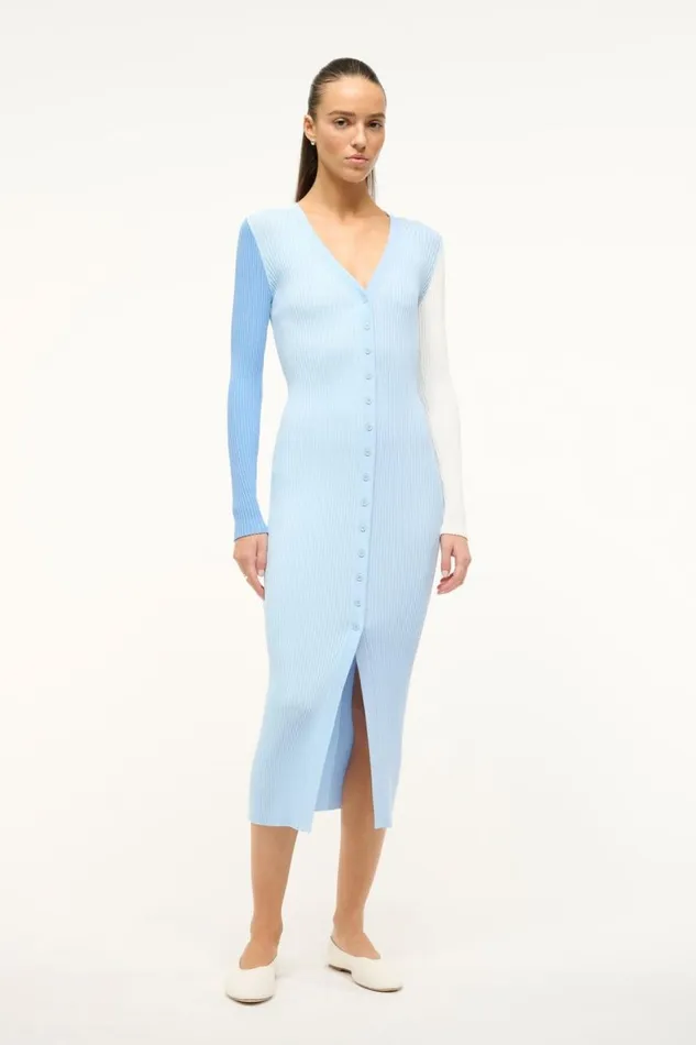STAUD Dresses Women STAUD SHOKO SWEATER PERIWINKLE MULTI