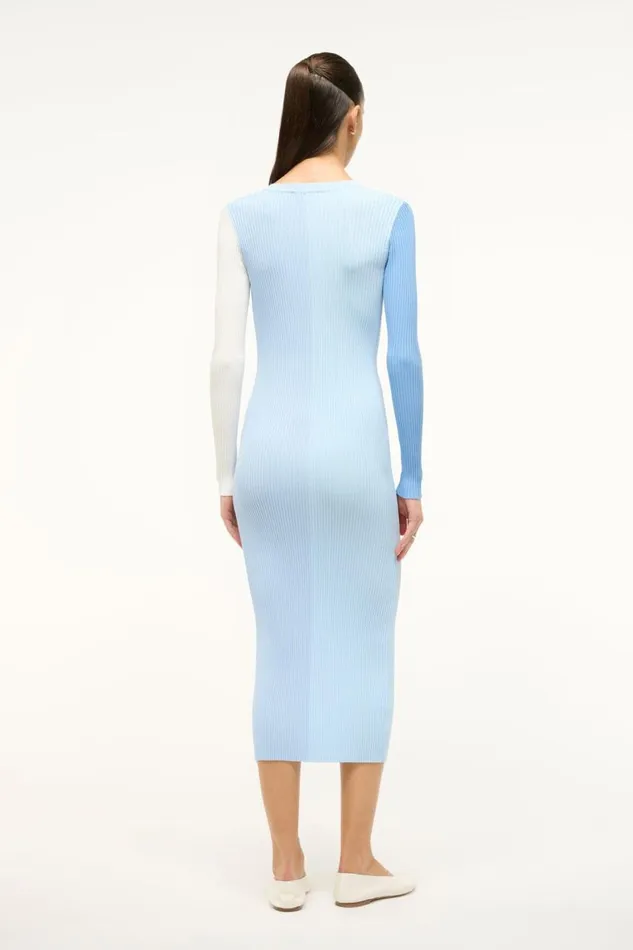 STAUD Dresses Women STAUD SHOKO SWEATER PERIWINKLE MULTI STAUD Dresses Women STAUD SHOKO SWEATER PERIWINKLE MULTI