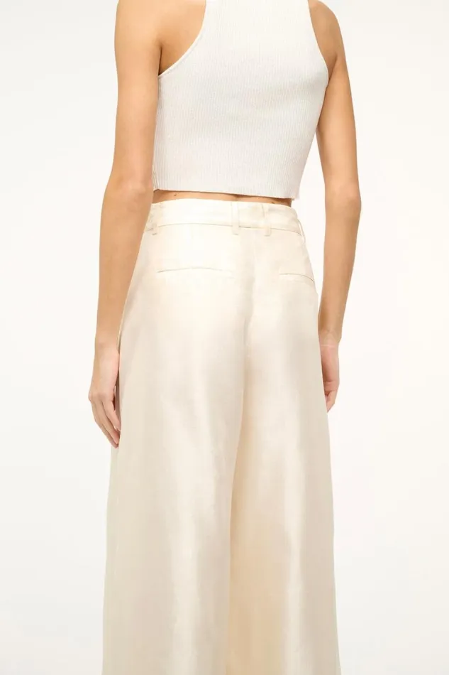 STAUD Pants and Shorts Women STAUD SASHA PANT IVORY STAUD Pants and Shorts Women STAUD SASHA PANT IVORY