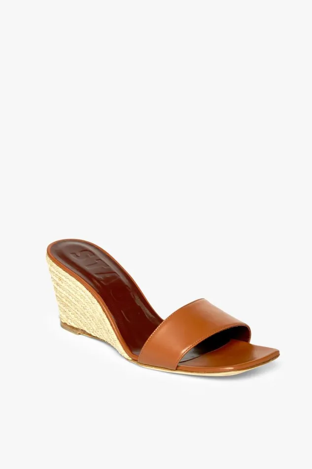 STAUD Platforms and Wedges Women STAUD BILLIE ESPADRILLE WEDGE NATURAL TAN STAUD Platforms and Wedges Women STAUD BILLIE ESPADRILLE WEDGE NATURAL TAN