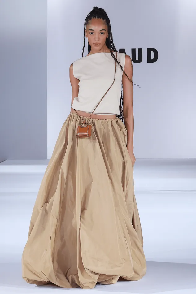 STAUD Skirts Women STAUD BELLAGIO SKIRT FAWN STAUD Skirts Women STAUD BELLAGIO SKIRT FAWN