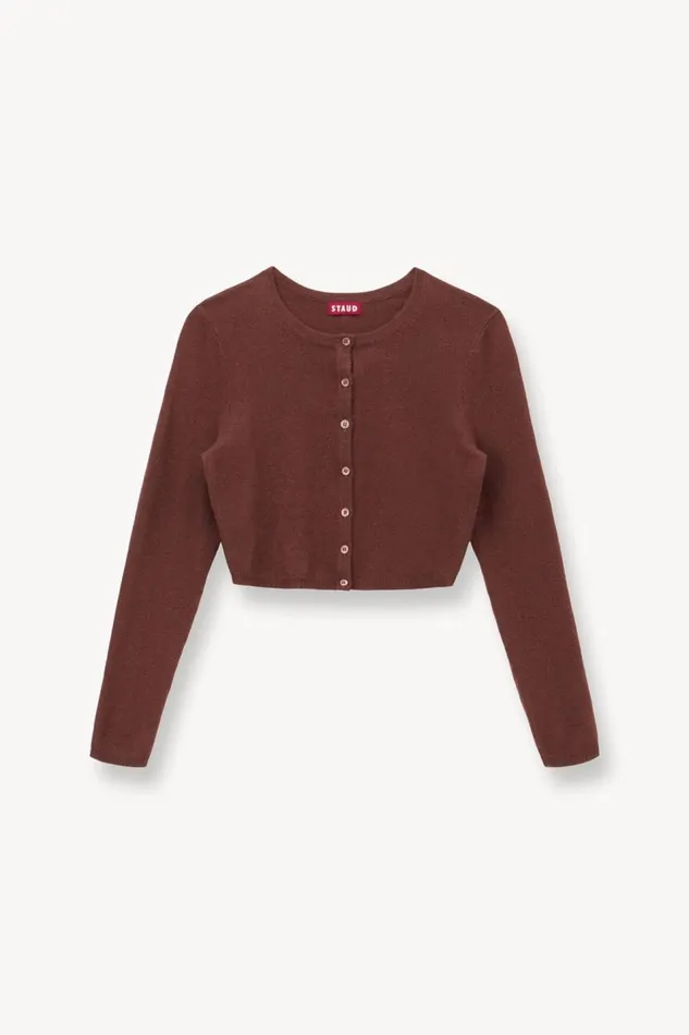 STAUD Sweaters Women STAUD DEANNA SWEATER CLOVE STAUD Sweaters Women STAUD DEANNA SWEATER CLOVE