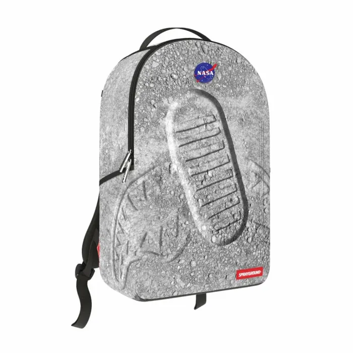 STEP INTO THE FUTURE 8211 NASA COLLAB MOON SHARK 3D MOLDED Bags SPRAYGROUND
