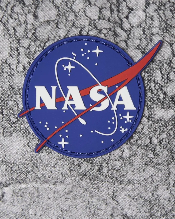 STEP INTO THE FUTURE 8211 NASA COLLAB MOON SHARK 3D MOLDED Bags SPRAYGROUND