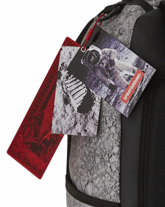 STEP INTO THE FUTURE 8211 NASA COLLAB MOON SHARK 3D MOLDED Bags SPRAYGROUND