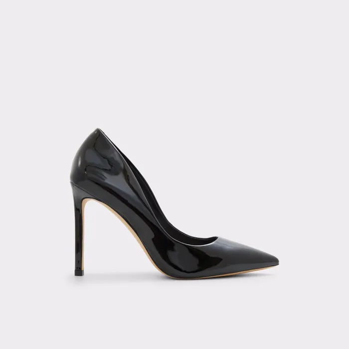 Stessy20 Black Synthetic Patent Women ALDO Pumps