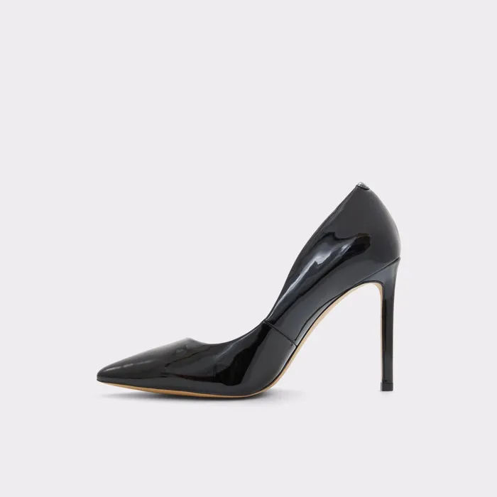 Stessy20 Black Synthetic Patent Women ALDO Pumps
