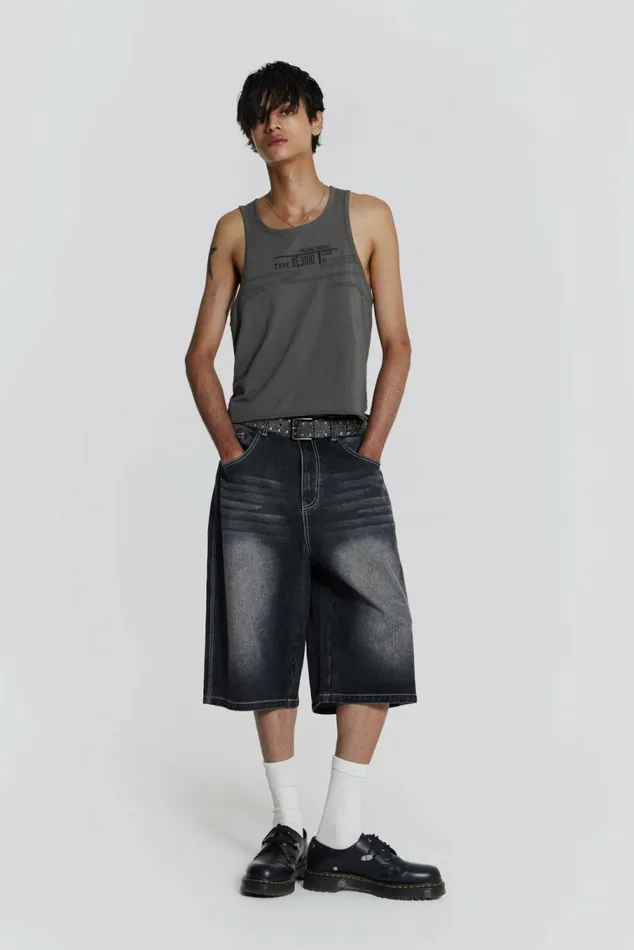 Subtract Vest Grey Men Jaded London Vests