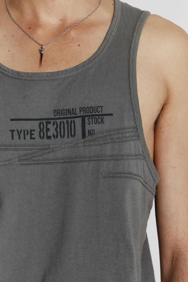 Subtract Vest Grey Men Jaded London Vests Subtract Vest Grey Men Jaded London Vests
