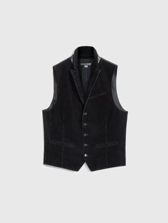 Suit Jackets Men John Varvatos WOODWARD VEST Black