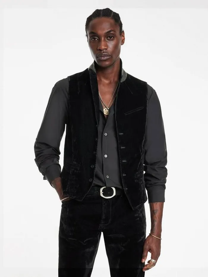 Suit Jackets Men John Varvatos WOODWARD VEST Black