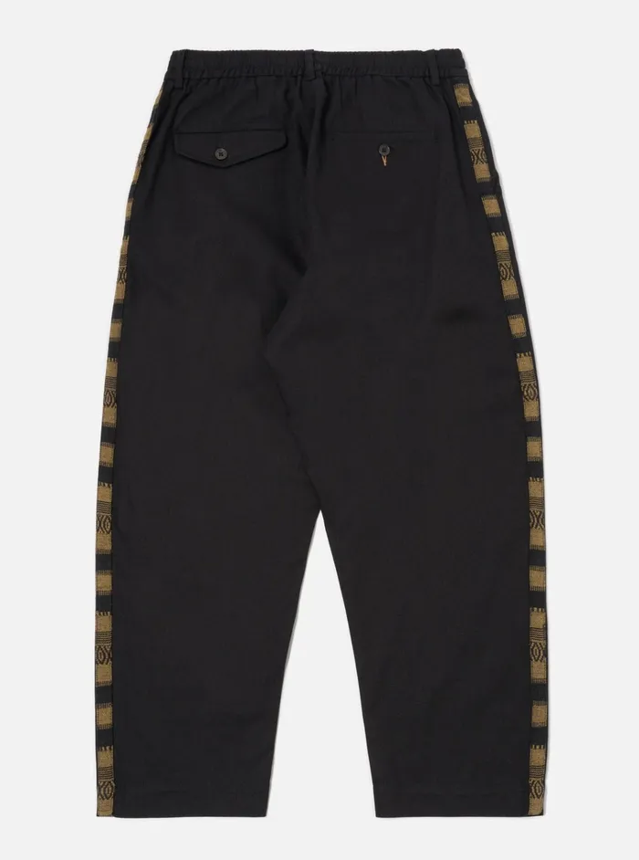 Suiting Men Universal Works Universal Works Oxford Pant In Black Works TwillBlanket Stripe