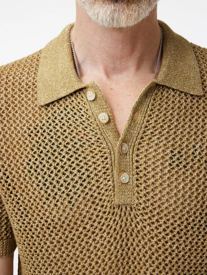 Sweaters Men John Varvatos TAPIA POLO Black