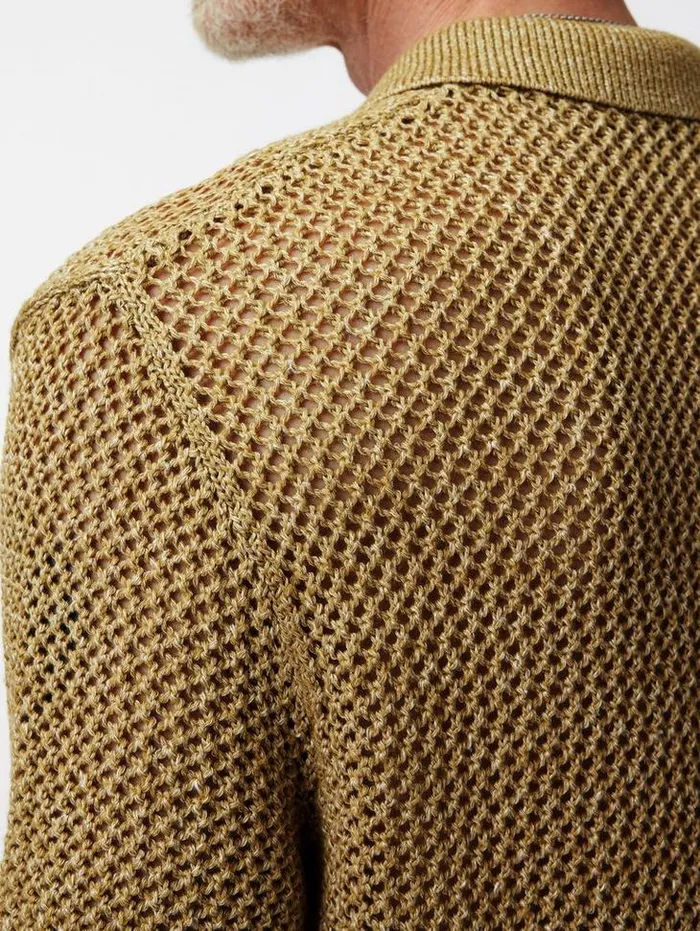Sweaters Men John Varvatos TAPIA POLO Black
