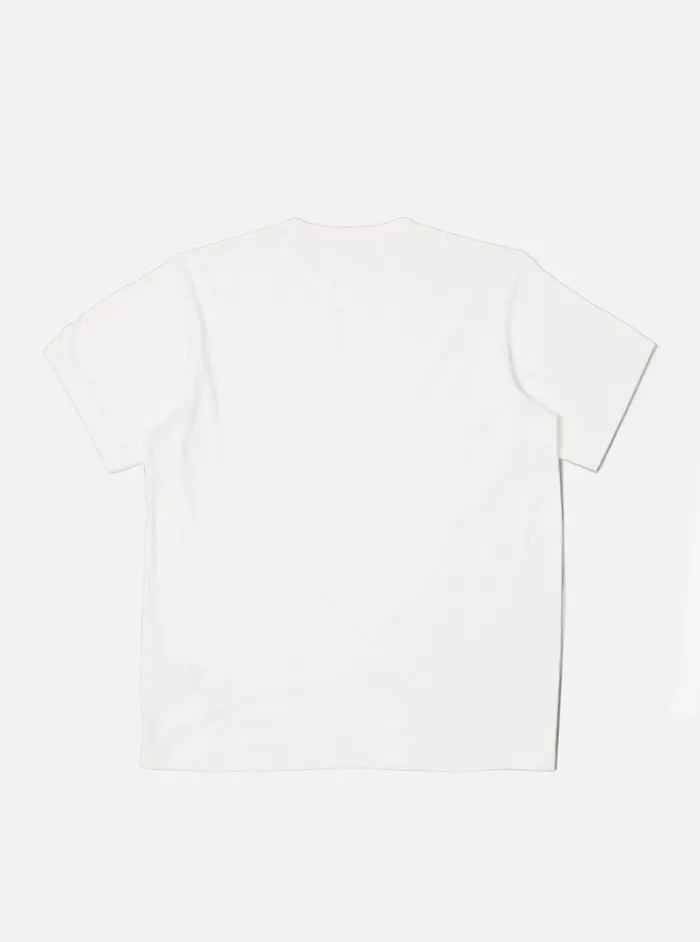 Tees Men Universal Works Universal Works Core Tee In Ecru Single Jersey