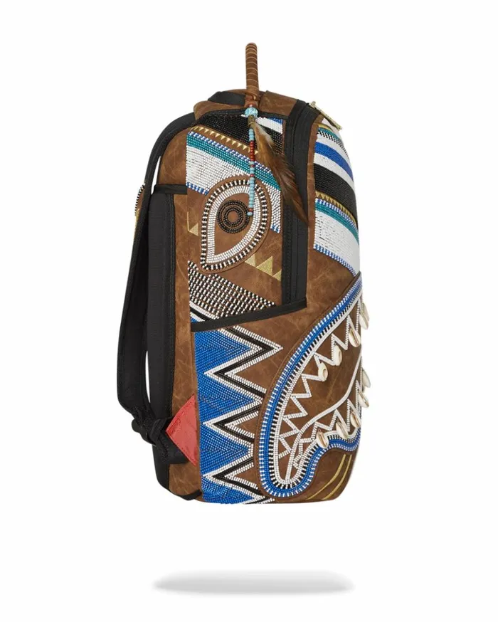 THE MET KUBA KINGDOM HEADDRESS BACKPACK Bags SPRAYGROUND