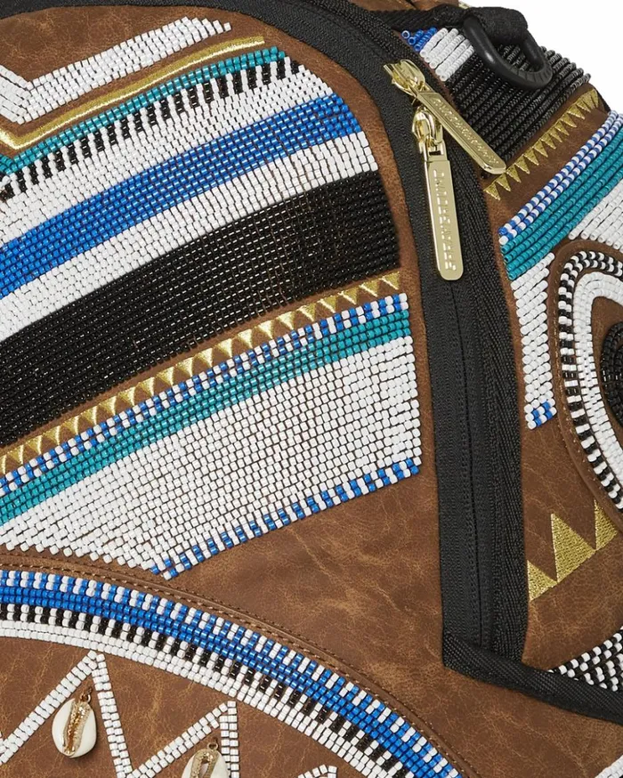THE MET KUBA KINGDOM HEADDRESS BACKPACK Bags SPRAYGROUND