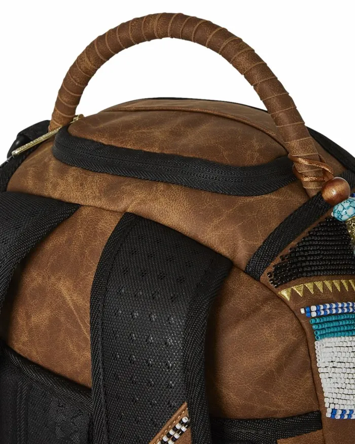 THE MET KUBA KINGDOM HEADDRESS BACKPACK Bags SPRAYGROUND