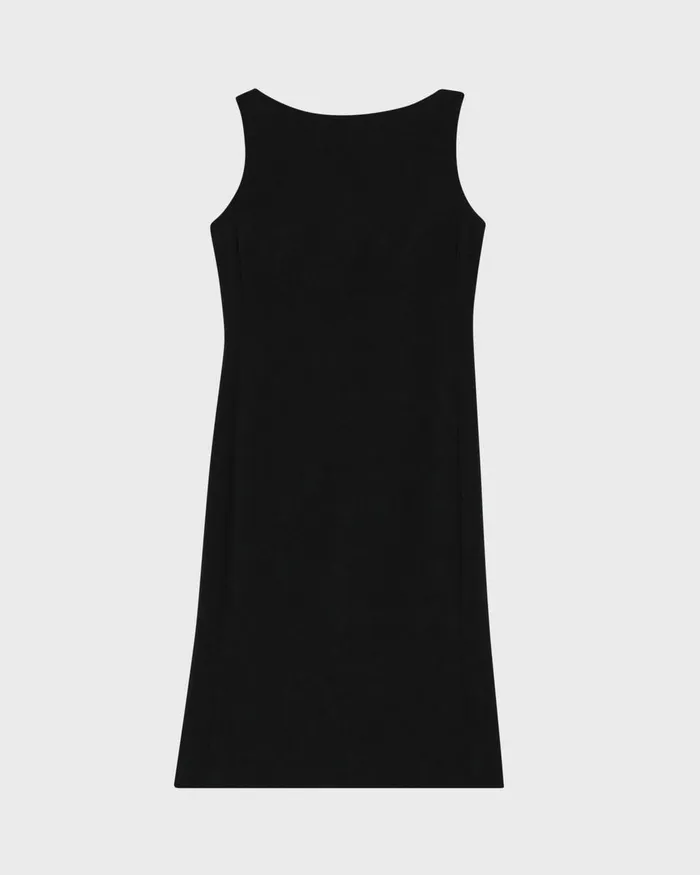 Theory Dresses Flared Dress In Crepe Black 8211 Women
