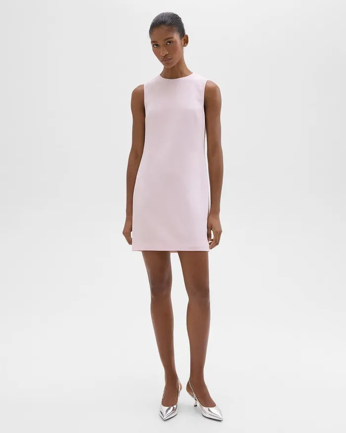 Theory Dresses Shift Dress In Admiral Crepe Bloom 8211 Women