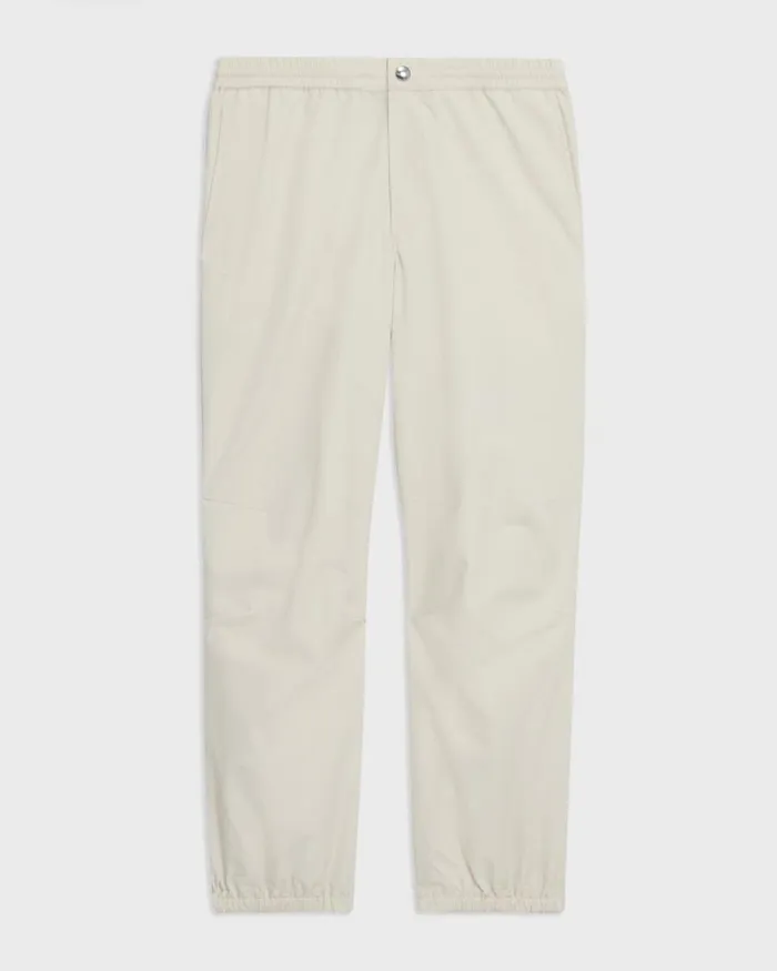 Theory Pants CottonBlend Jogger Pant Ecru 8211 Men