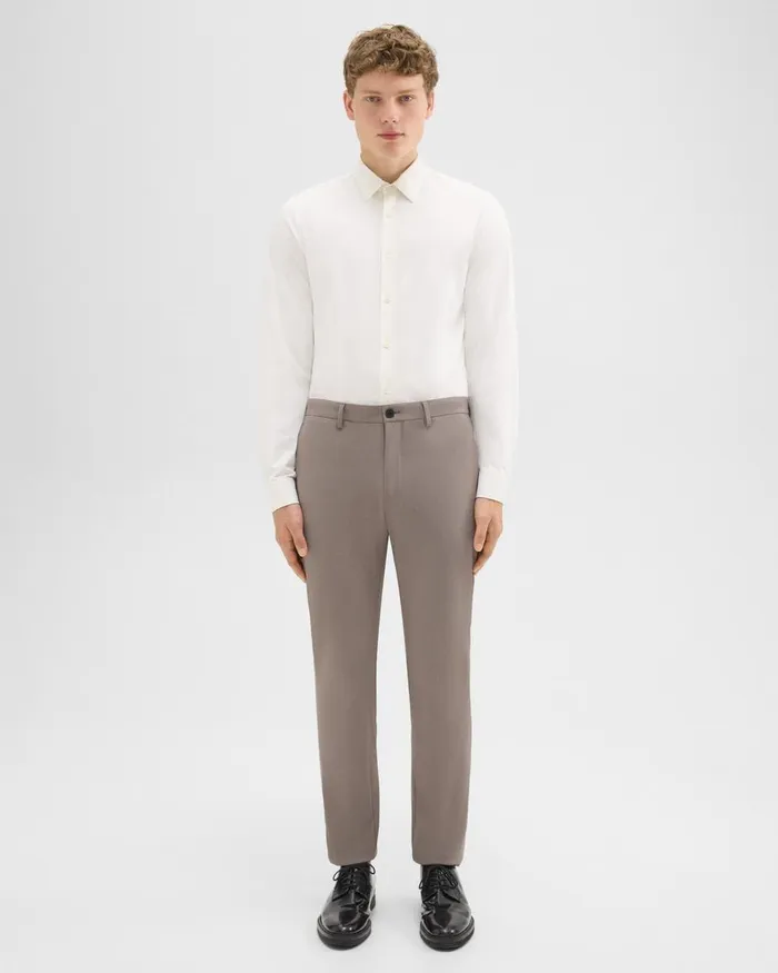Theory Pants Zaine Pant In Precision Ponte Sidewalk 8211 Men