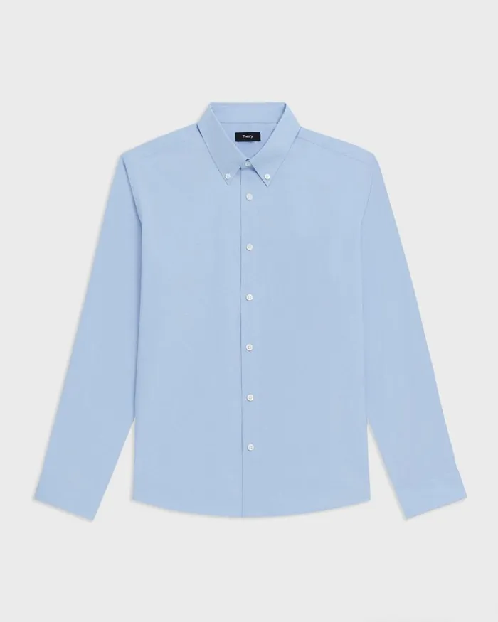 Theory Shirts Hugh Shirt In Cotton Olympic 8211 Men