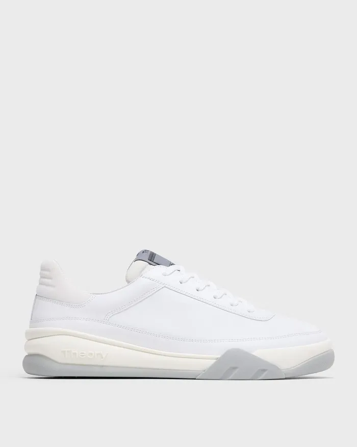 Theory Shoes Leather Sneaker White 8211 Women