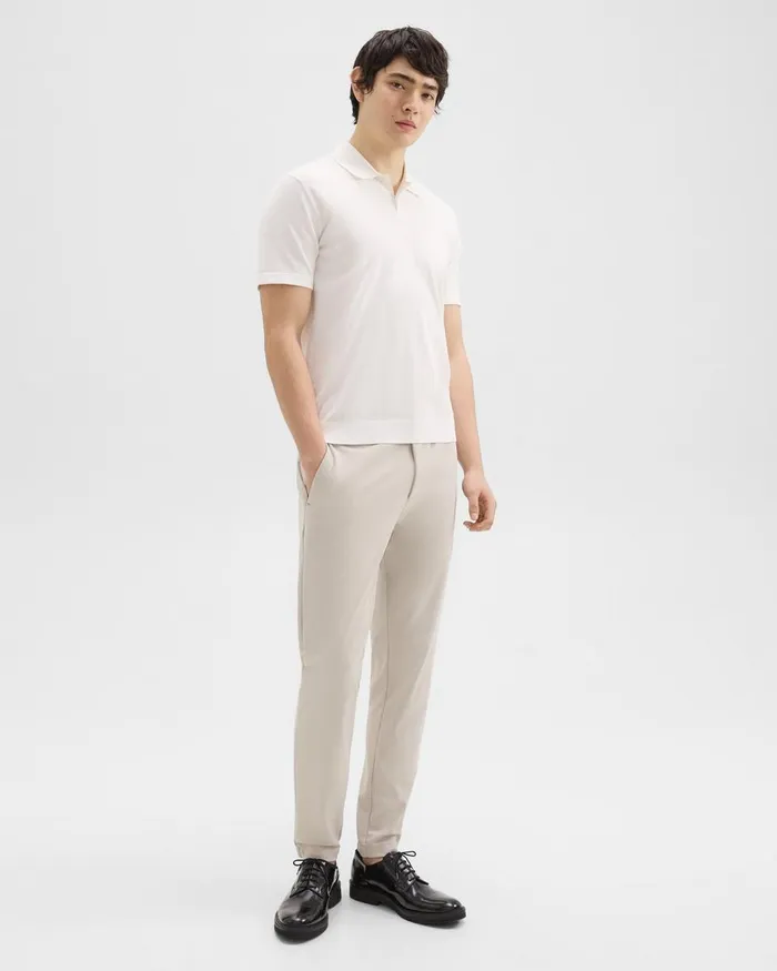 Theory Sweaters Cardigans Goris Polo Shirt In Light Bilen White 8211 Men