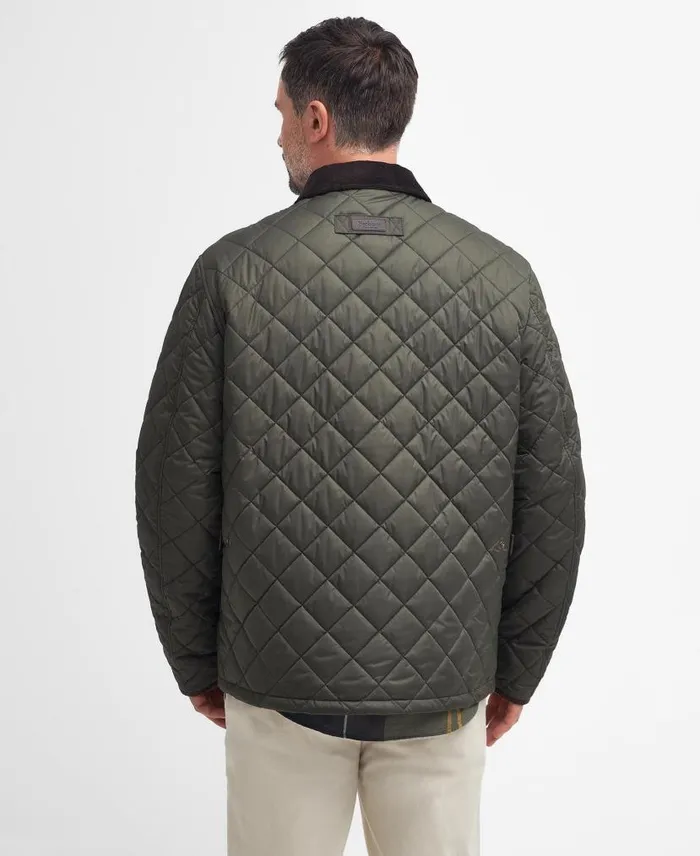 Thornley Quilted Jacket Classic Navy Men Barbour Quilted Jackets