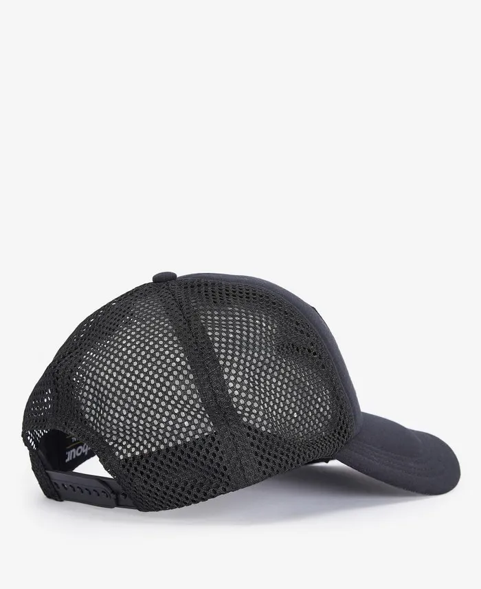 Throttle Trucker Cap Agave Green Men Barbour Hats