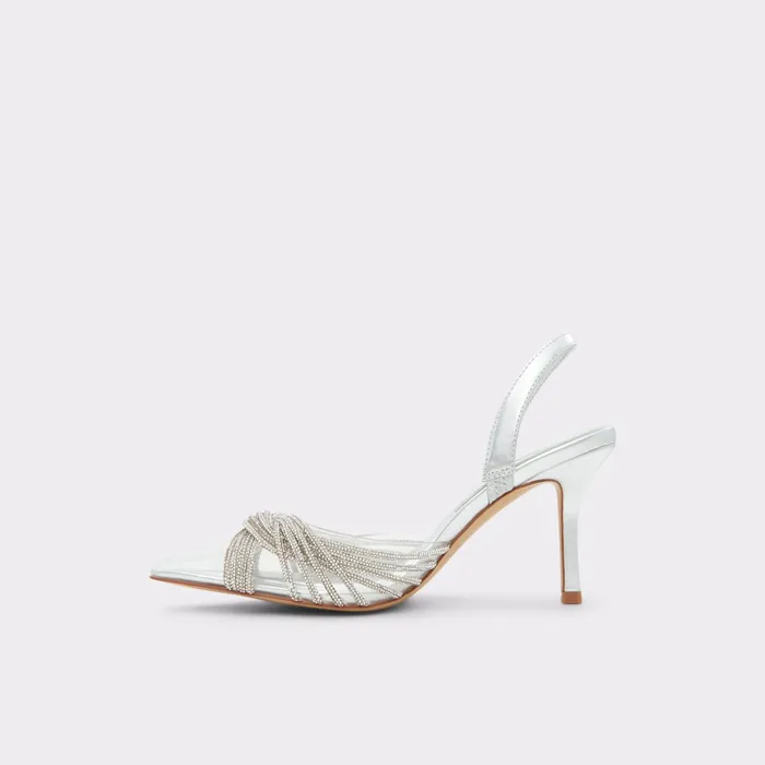 Thubeth Silver Women ALDO Heels