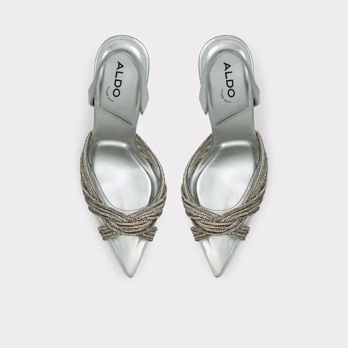 Thubeth Silver Women ALDO Heels