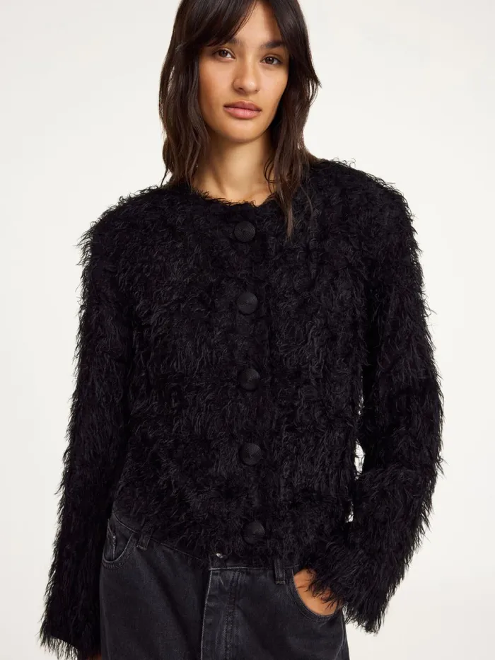 Tops and Blouses Women By Malene Birger Stephania Cardigan Black