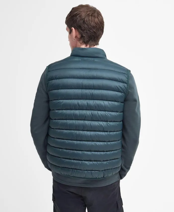 Tourer Reed Gilet Classic Black Men Barbour Gilets and Liners