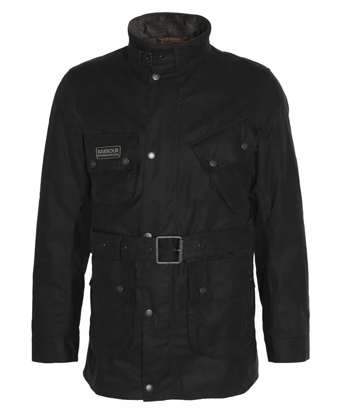 Tourer Slim International Waxed Jacket Beech Men Barbour Waxed Jackets