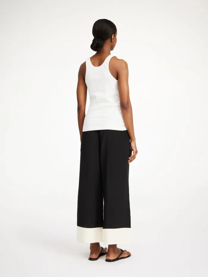 Trousers Women By Malene Birger Mirabello Trousers Black