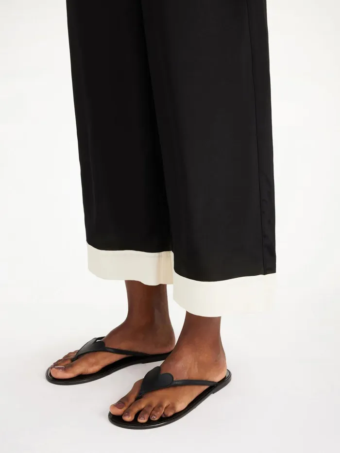 Trousers Women By Malene Birger Mirabello Trousers Black