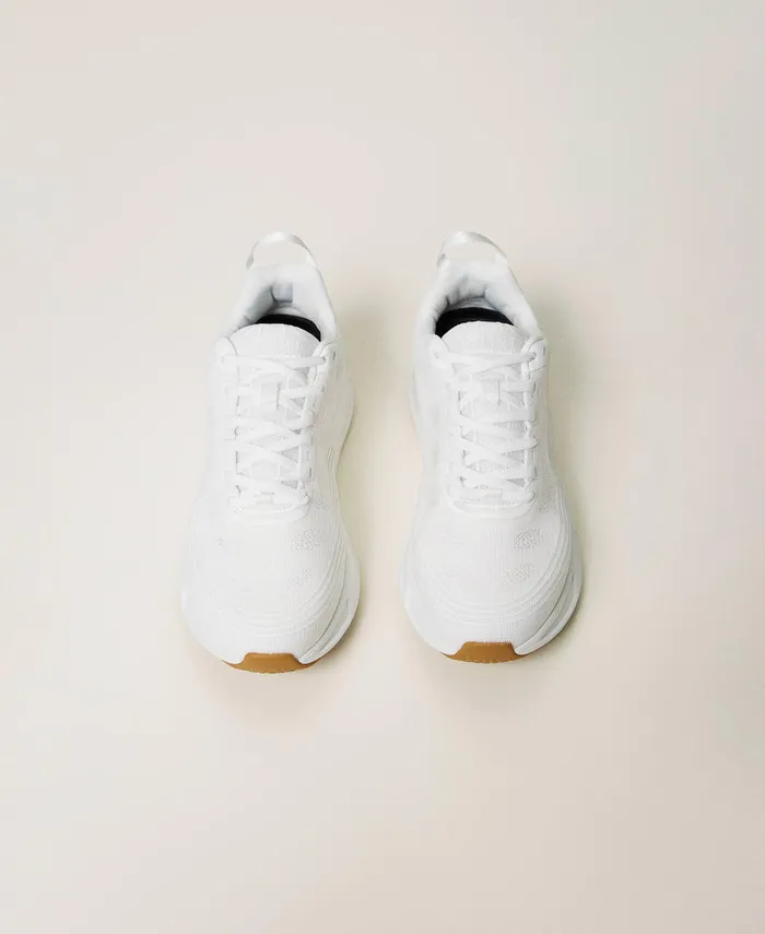 Twinset Striped Fessura Trainers With Logo White Women Trainers Twinset Striped Fessura Trainers With Logo White Women Trainers