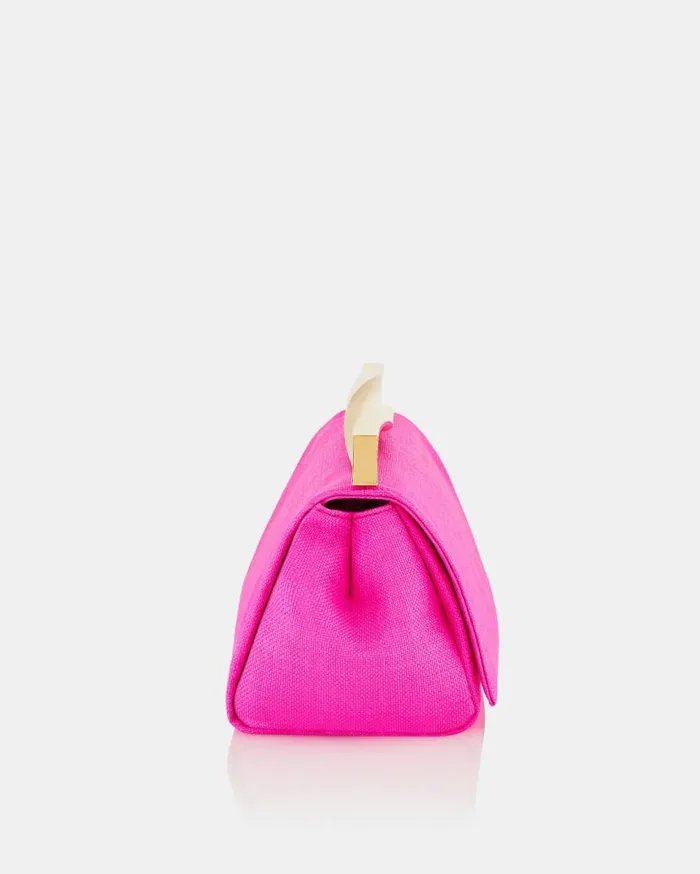 Twist Clutch Fuchsia Women Aquazzura Shoulder Bags