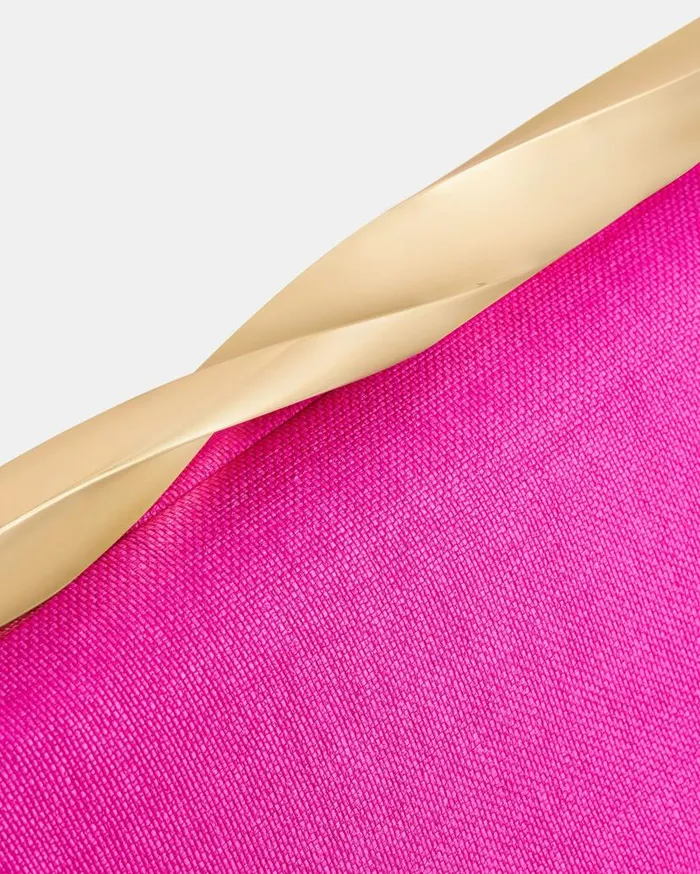 Twist Clutch Fuchsia Women Aquazzura Shoulder Bags Twist Clutch Fuchsia Women Aquazzura Shoulder Bags