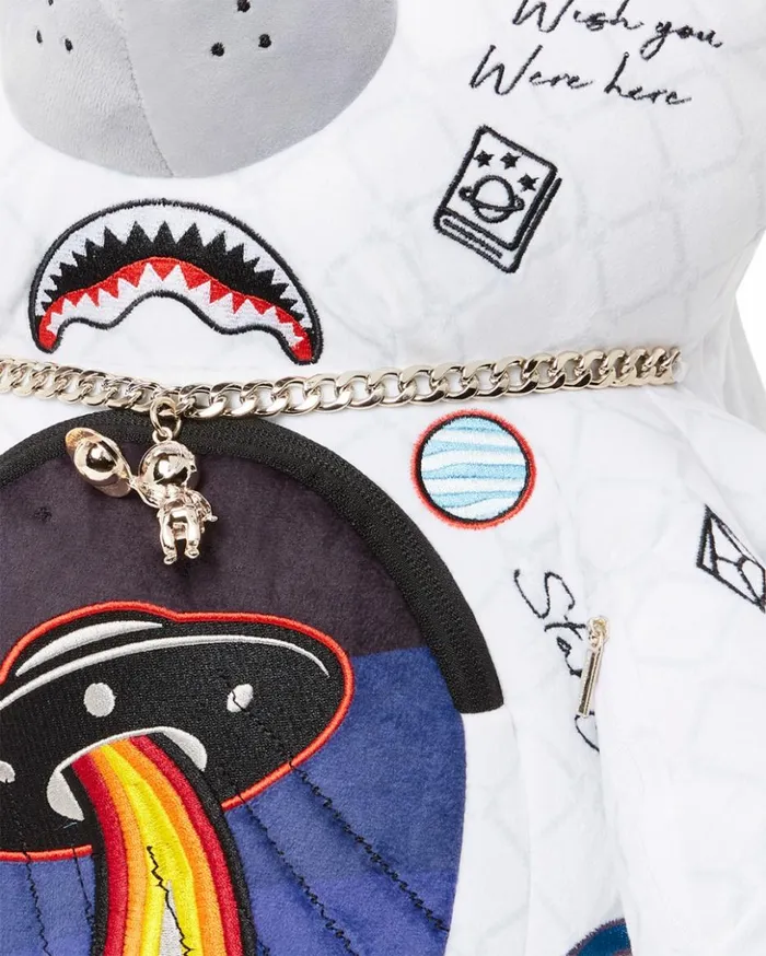 UFO SPACED OUT MONEYBEAR TEDDYBEAR BACKPACK Bags SPRAYGROUND