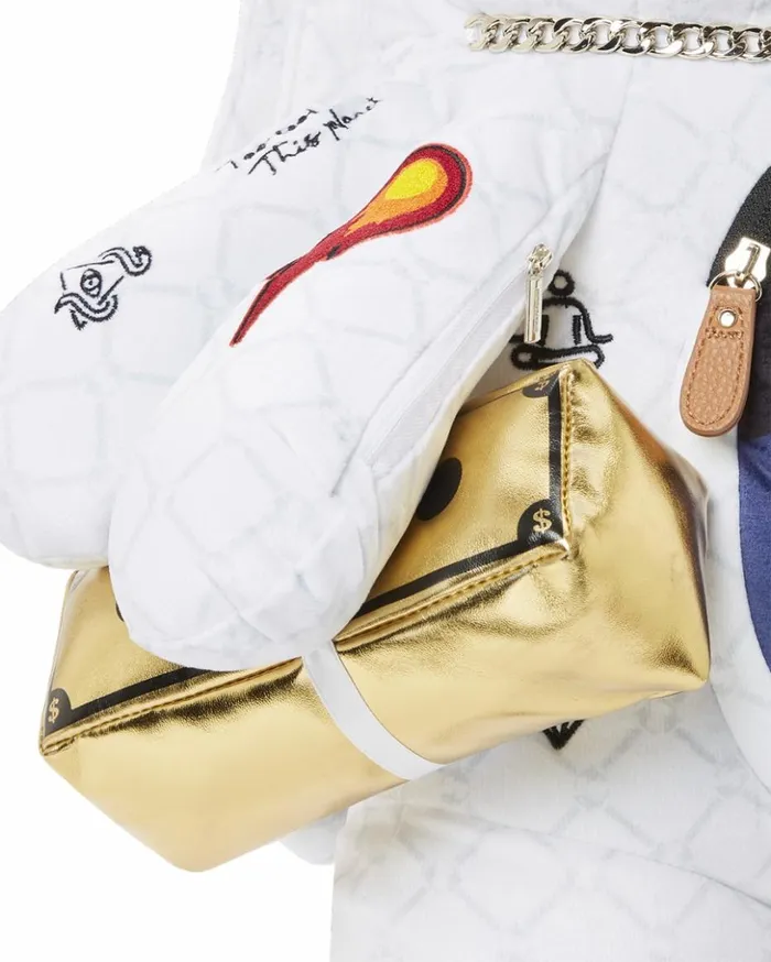 UFO SPACED OUT MONEYBEAR TEDDYBEAR BACKPACK Bags SPRAYGROUND