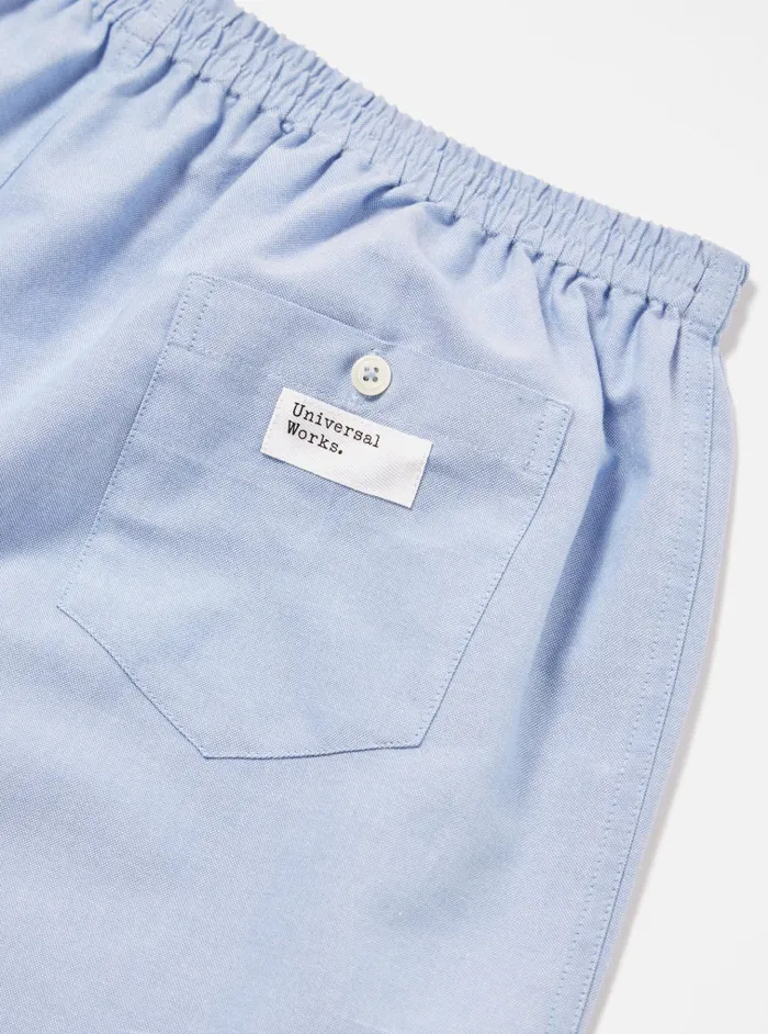 Underwear Men Universal Works Universal Works Boxer Short In Blue Oxford Cotton