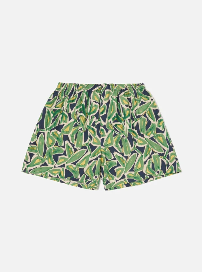 Underwear Men Universal Works Universal Works Boxer Short In Navy Artist Flower Lincot