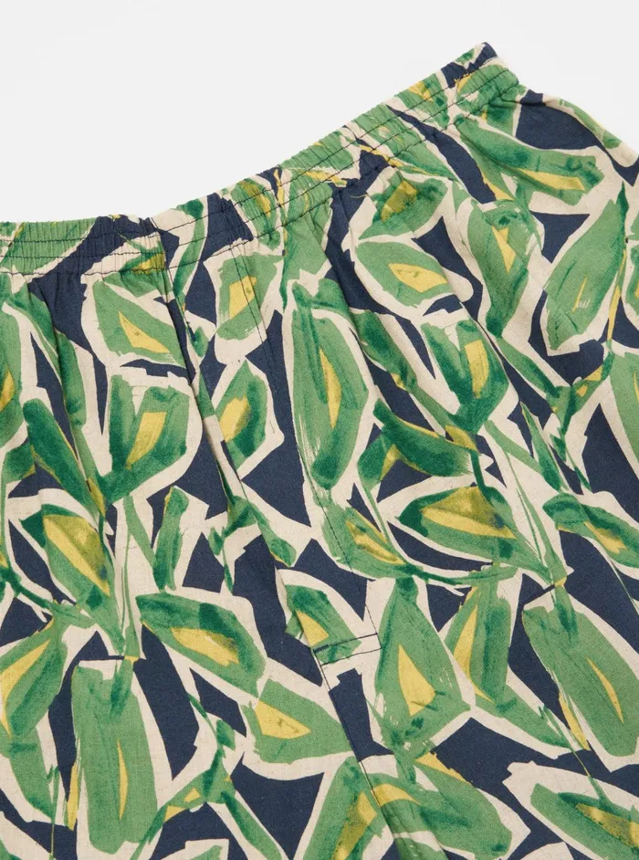 Underwear Men Universal Works Universal Works Boxer Short In Navy Artist Flower Lincot
